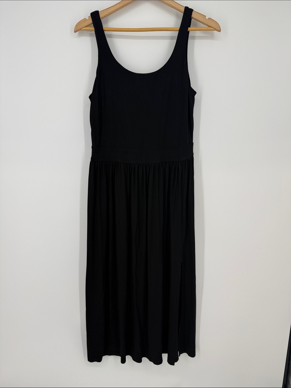 Priv Classic Black Scoop Neck Women’s Dress